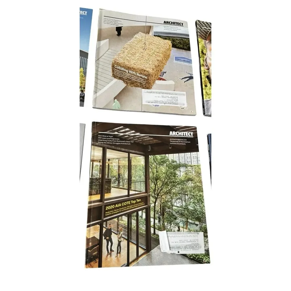 Architect Magazine‎ Lot 8 Issues 2020 AIA Architecture Design Journal Carbon